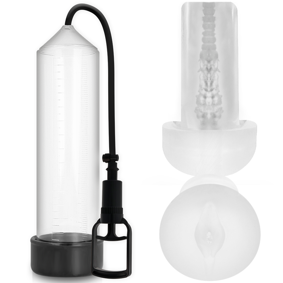 pump addicted rx7 transparent avec masturbateur
