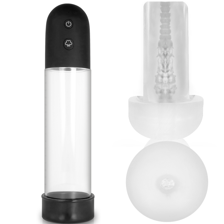 Pompe à pénis automatique RX11 avec masturbateur — vue principale