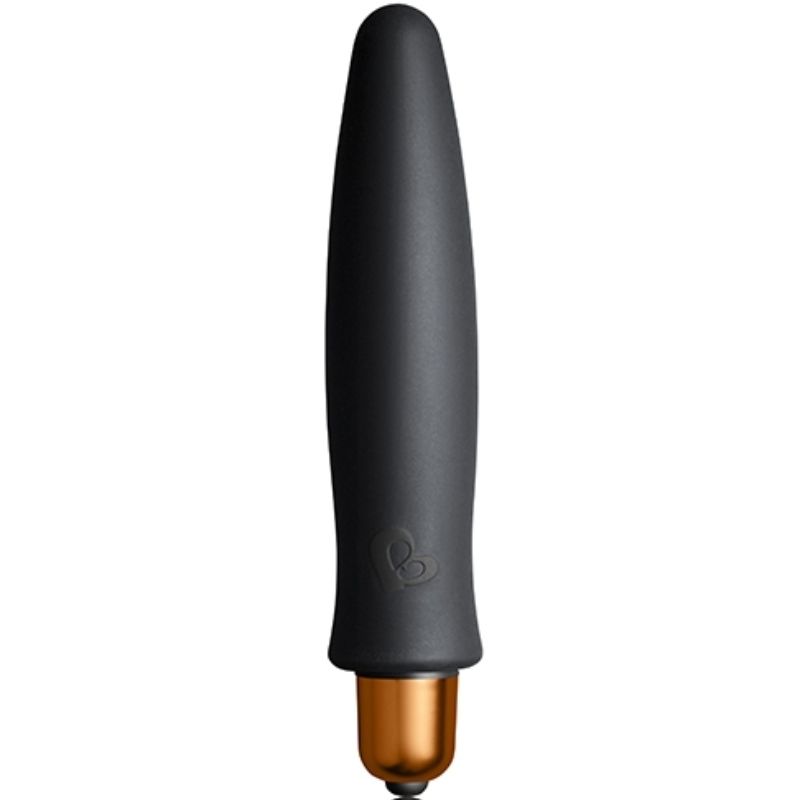 Coffret mini-vibromasseur lapin en silicone — vue de profil