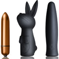 Coffret mini-vibromasseur lapin en silicone — vue principale
