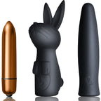 Coffret mini-vibromasseur lapin en silicone — vue principale