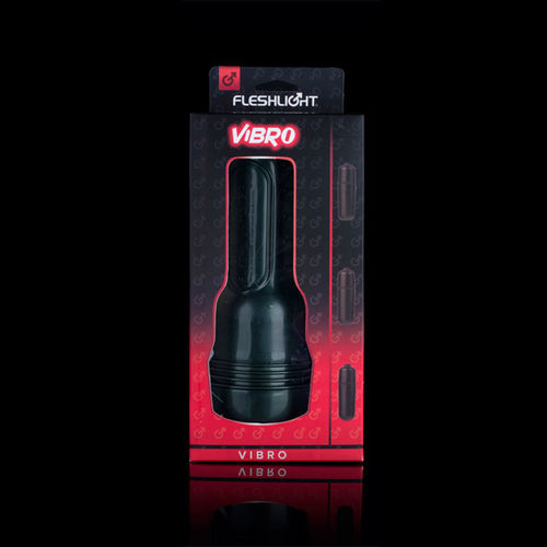Masturbateur réaliste Fleshlight Vibro Rose — vue de profil