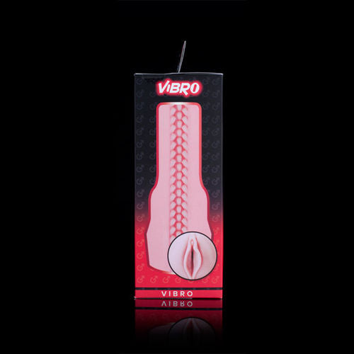 Masturbateur réaliste Fleshlight Vibro Rose — vue de dos