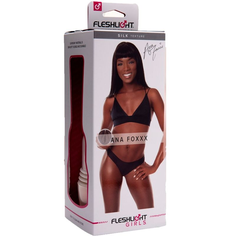 Masturbateur Ana Foxxx Fleshlight texture Soie — détail texture surface