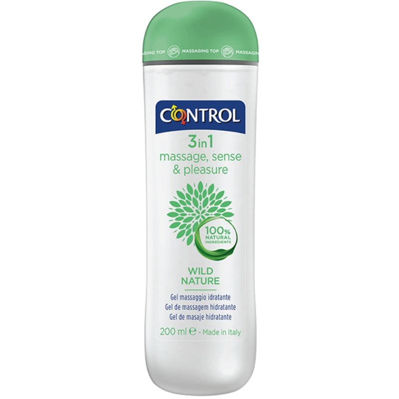 Gel de massage hydratant 3 en 1 nature sauvage 200 ml — vue principale
