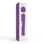 Wand de massage vibrant tête flexible — détail texture surface