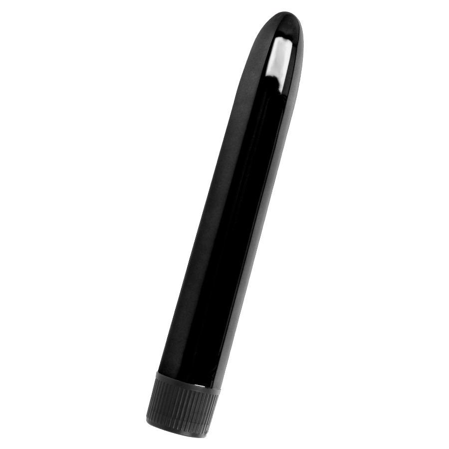 Vibrateur Vito noir silicone — détail produit