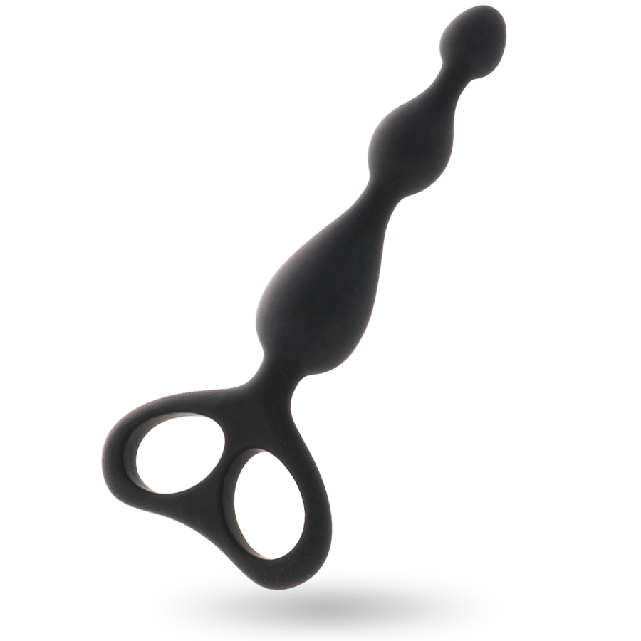 Chapelet anal Danti en silicone Intense — vue de dos