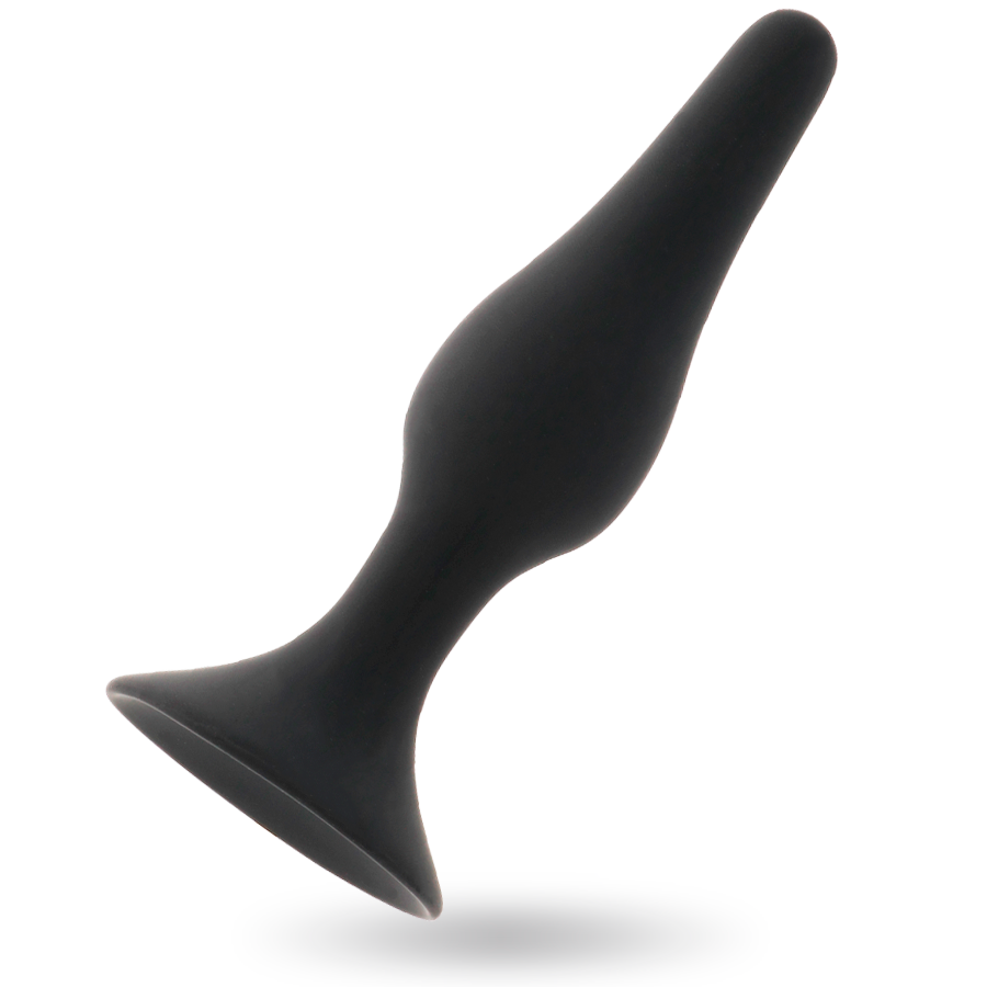 Plug anal Pipo en silicone conique Intense — détail base 2