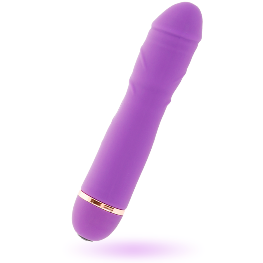 Vibromasseur point G silicone flexible 20 modes lilas — détail produit
