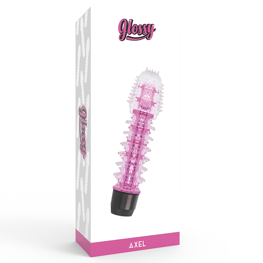 Mini vibromasseur Axel Glossy TPE