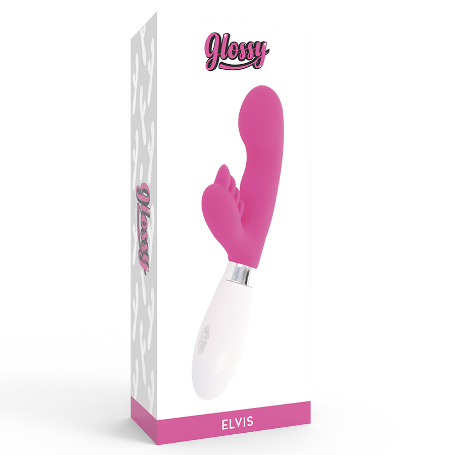 Rabbit vibromasseur Elvis Glossy silicone
