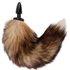 Plug anal queue animale en silicone — détail produit