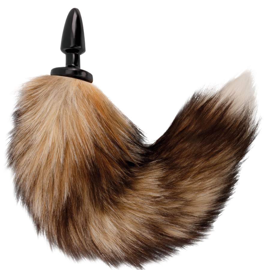 Plug anal queue animale en silicone — détail produit