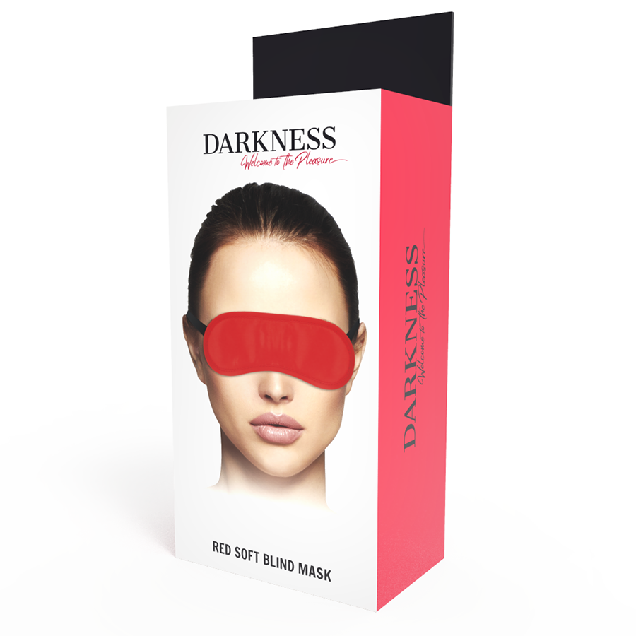 Masque BDSM Darkness droit en cuir