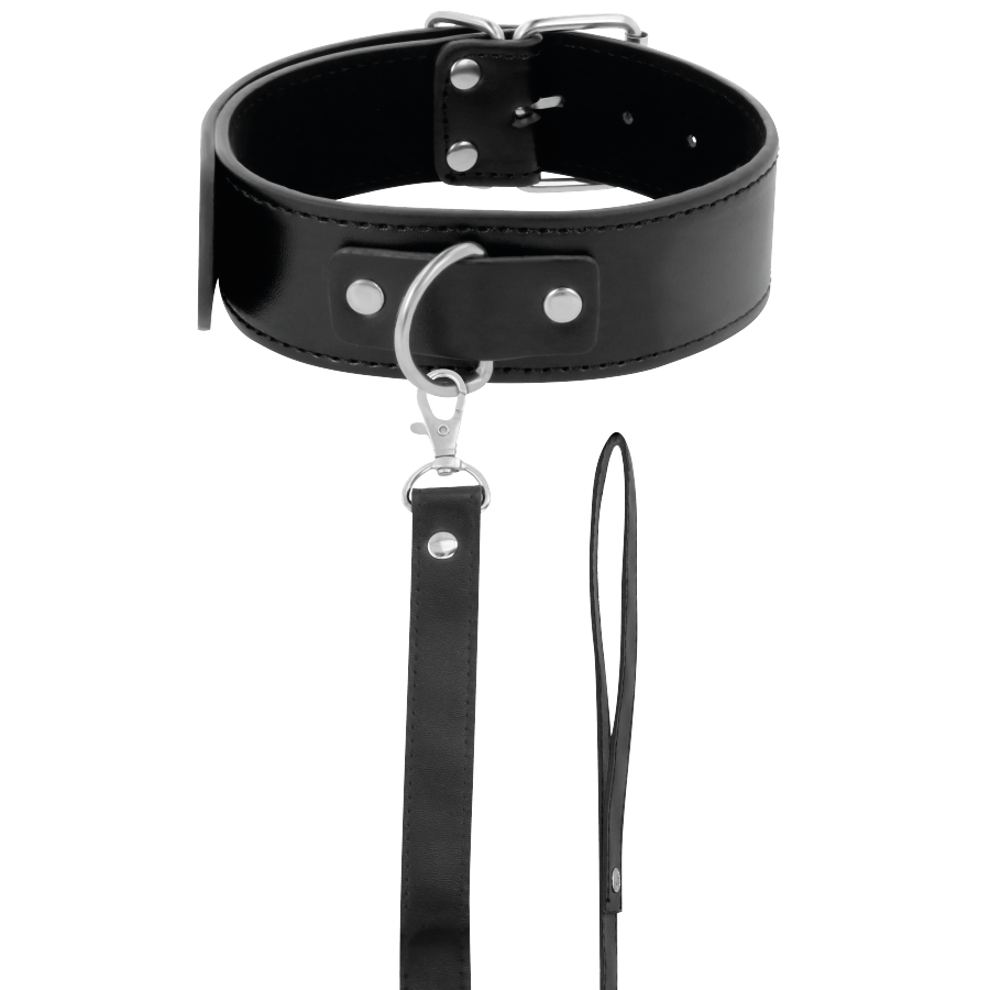 Collier de posture avec laisse à chaîne — détail produit