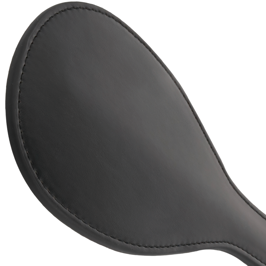 Pagaie fétiche ronde noire Darkness — vue de profil