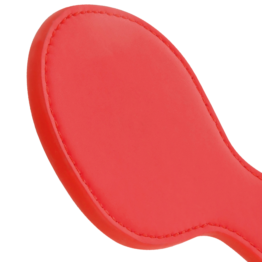 Pagaie fétiche arrondie rouge Darkness — vue de profil