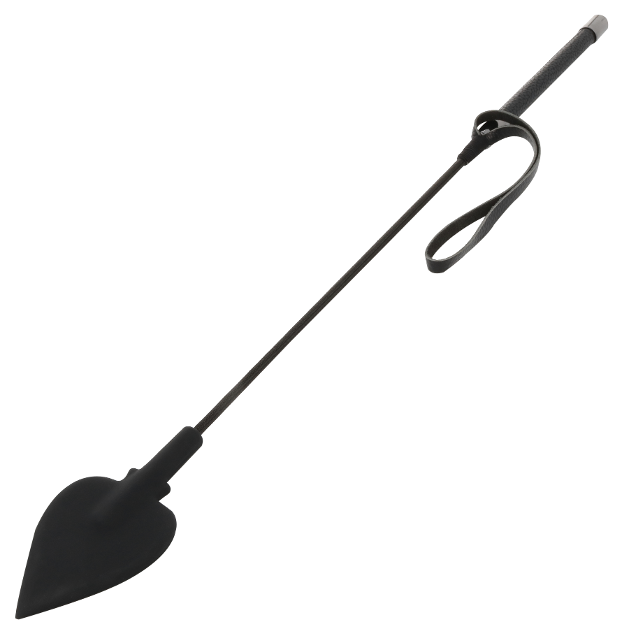 Cravache à pointe silicone manche rigide — vue principale