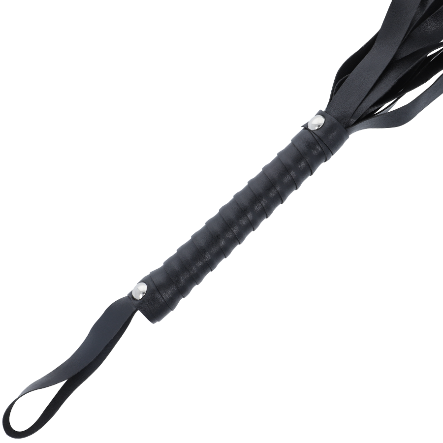 Fouet de bondage noir Darkness — détail produit