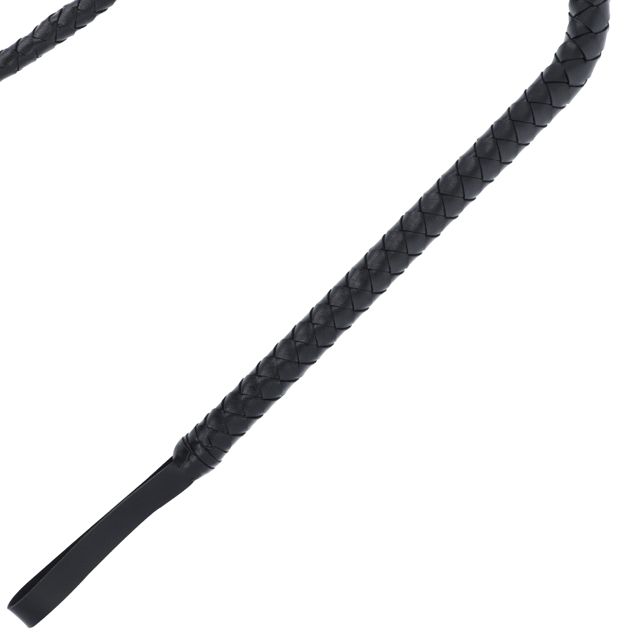 Fouet de bondage noir — détail produit