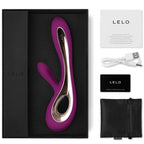 Vibromasseur rabbit double stimulation point G et clitoris — détail texture surface
