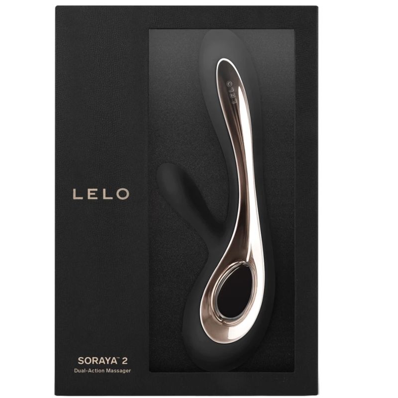Vibromasseur rabbit double stimulation point G et clitoris — vue de profil