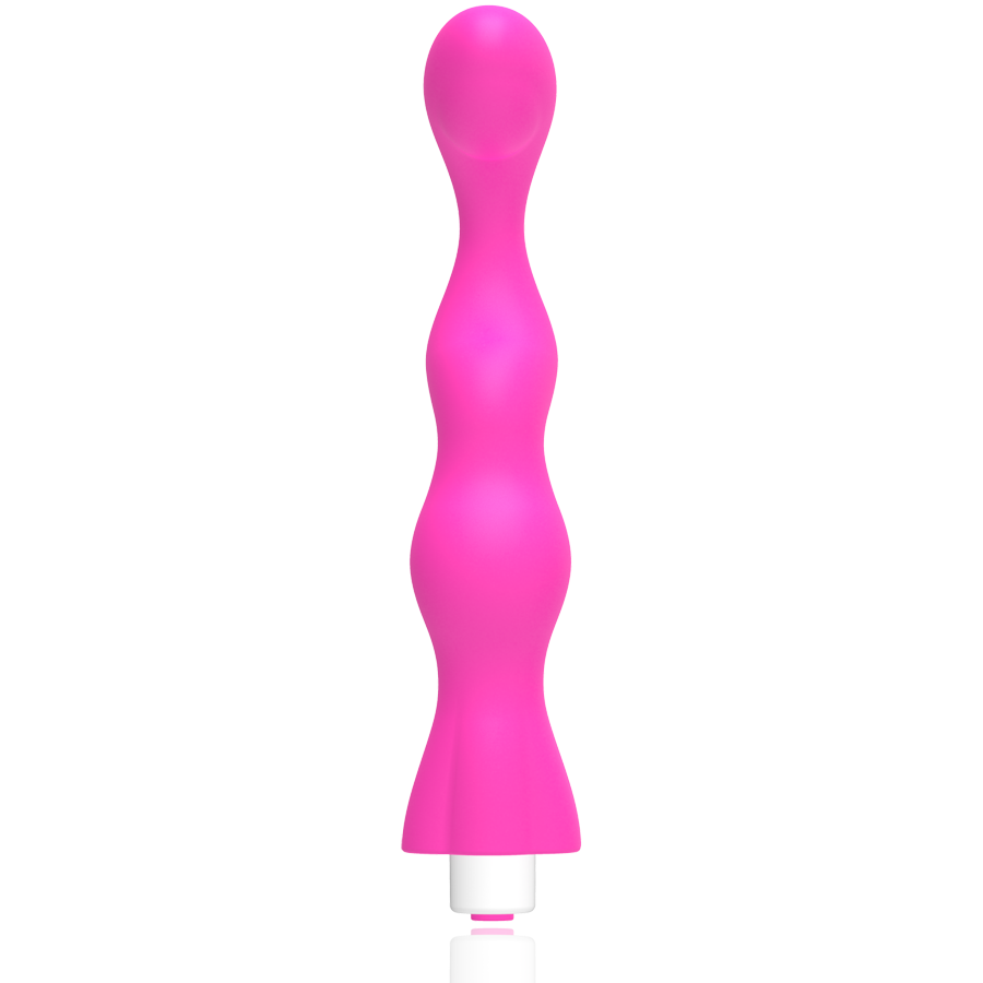Vibromasseur Point G George silicone rechargeable — vue de dos