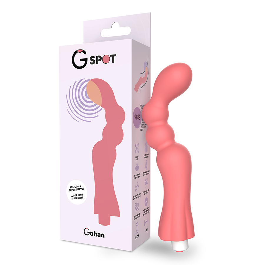Vibromasseur Point G Gohan Silicone Rechargeable — vue principale