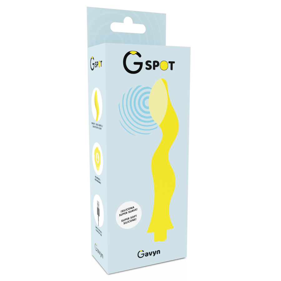 Vibromasseur Point G Gavyn rechargeable 10 modes — vue de dos