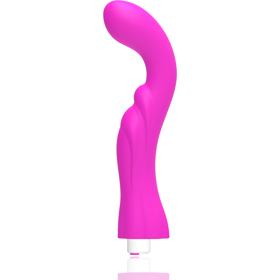 Vibrateur Point G Gregory silicone rechargeable — vue de profil