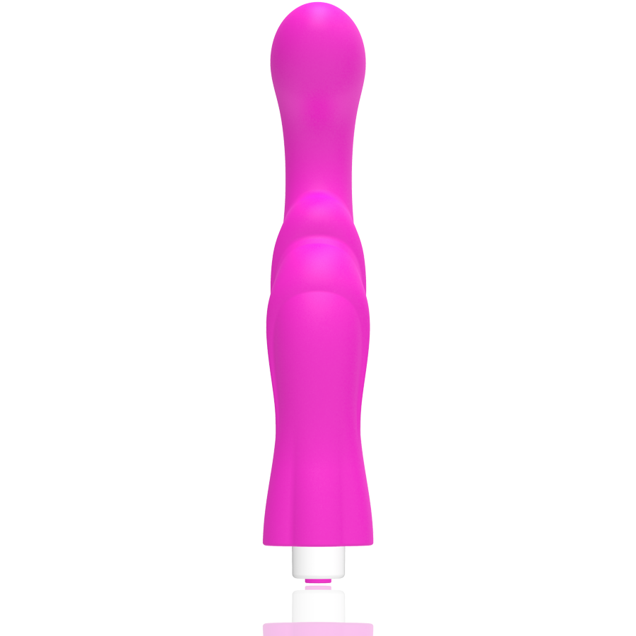 Vibrateur Point G Gregory silicone rechargeable — vue de dos