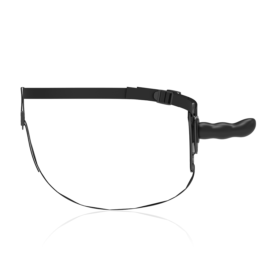 Gode silicone point G — vue de dos