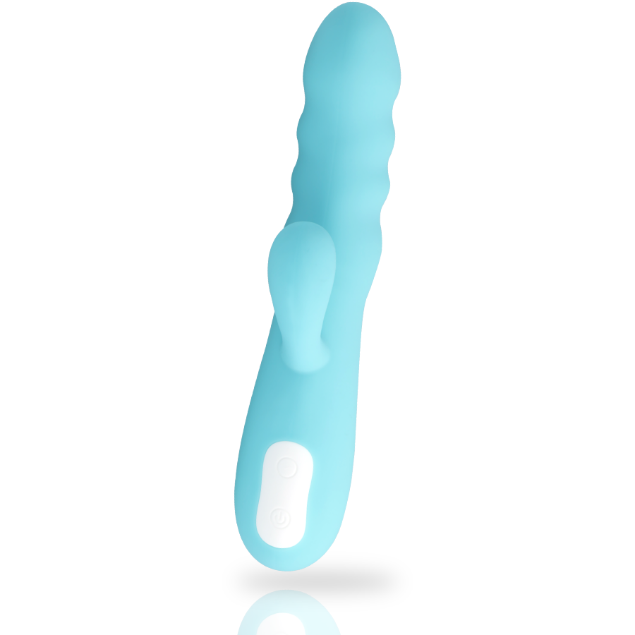 mia vibrateur rotatif eiffel turquoise bleu