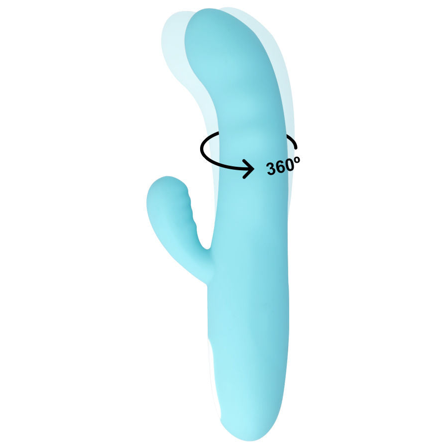 mia vibrateur rotatif eiffel turquoise bleu