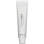 Tube blanc Finger Play Gel Slow Sex Bijoux Indiscrets a bouchon clair, photographie isolee sur fond blanc, gel intime sensoriel 30 ml