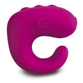 Anneau vibrant en silicone étanche framboise — vue principale