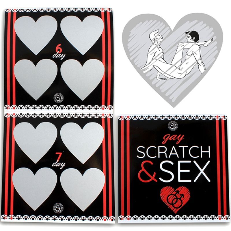 Jeu de grattage Scratch & Sex orientation gay — vue principale
