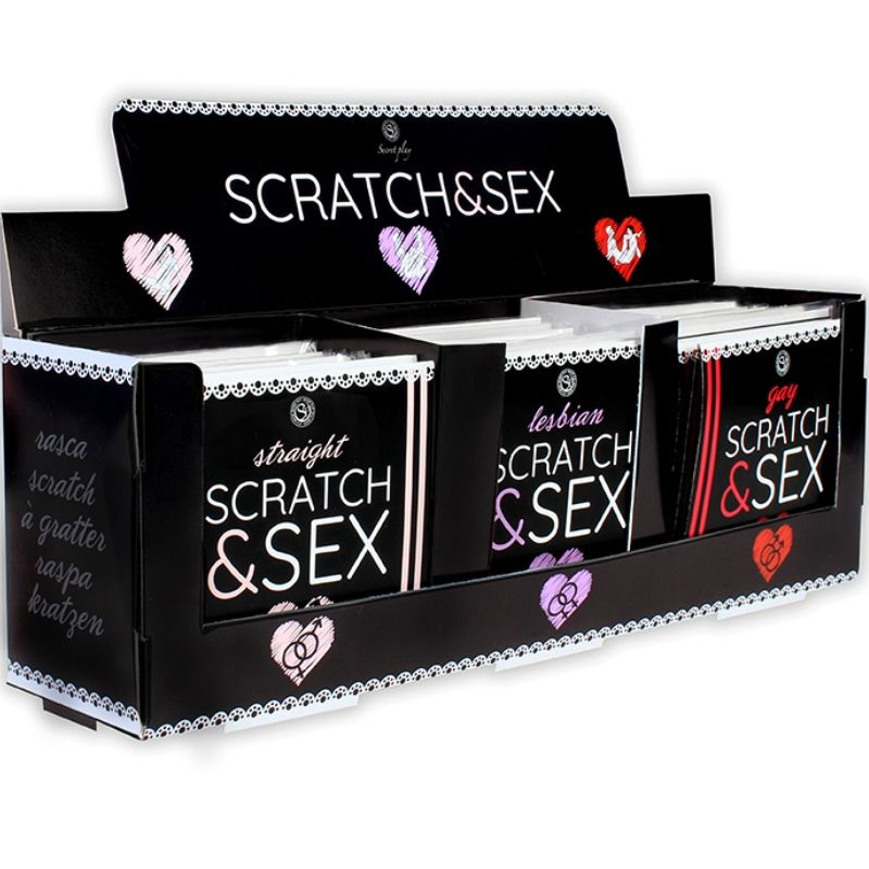 Affichage postures Scratch & Sex multilingue — vue principale
