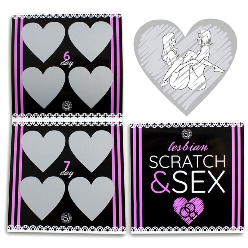 Jeu de grattage Scratch & Sex positions lesbiennes — vue principale