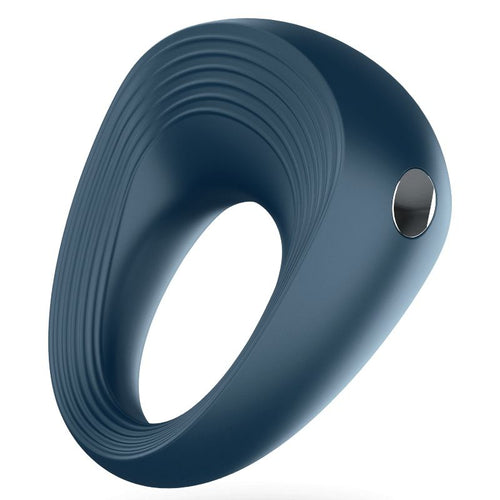 Anneau vibrant en silicone avec stimulateur clitoridien — vue principale