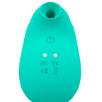 Stimulateur clitoridien Shushu aspiration vibration silicone — vue rapprochée