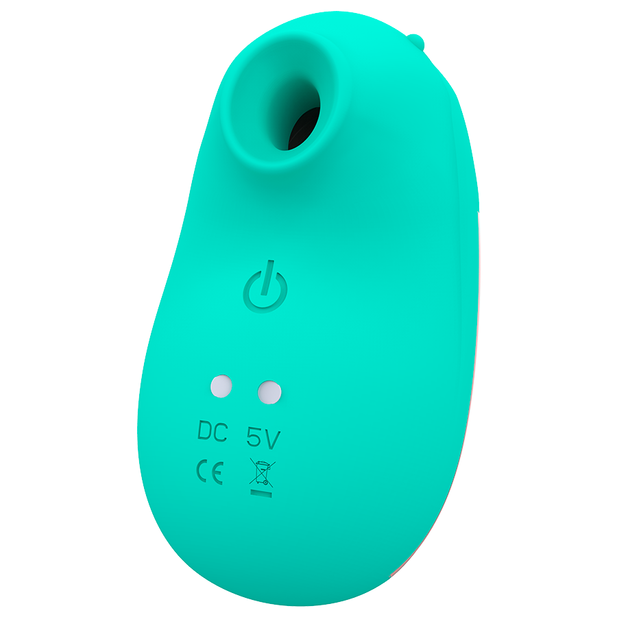 Stimulateur clitoridien Shushu aspiration vibration silicone — comparatif dimensionnel