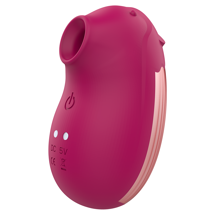 Stimulateur clitoridien Shushu aspiration vibration silicone — vue principale 2