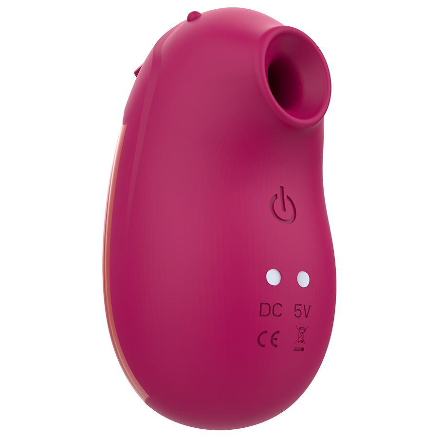 Stimulateur clitoridien Shushu aspiration vibration silicone — angle alternatif