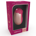 Stimulateur clitoridien Shushu aspiration vibration silicone — détail texture surface 2
