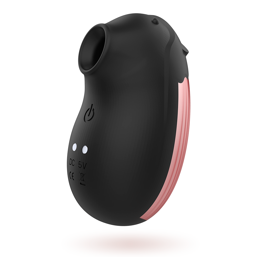 Stimulateur clitoridien Shushu aspiration vibration silicone — finition matière 2