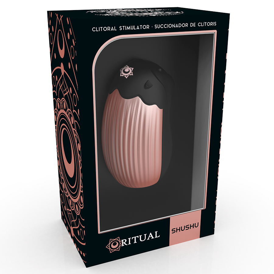 Stimulateur clitoridien Shushu aspiration vibration silicone — vue trois quarts 2