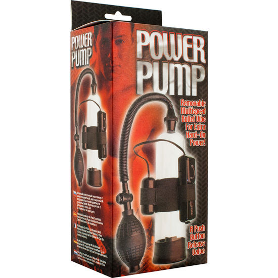 Pompe érection pénienne avec vibrateur réglable — détail produit