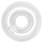 Anneau pénien Potenz silicone transparent double — vue principale